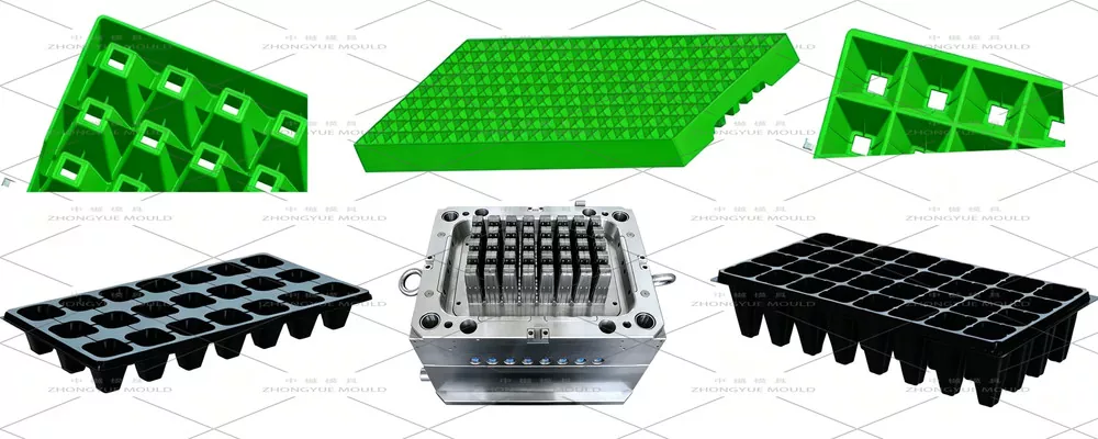 Plastic Seeding Tray Mould